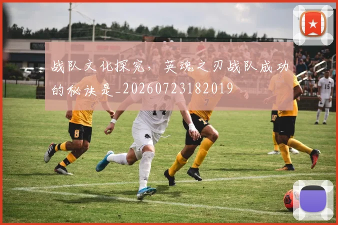 战队文化探究,英魂之刃战队成功的秘诀是_20260723182019